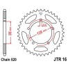 Corona JT 16 de acero con 40 dientes - motoscamaralweb.com