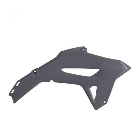 Tapas de radiador Polisport CRF450R Nardo Gray - motoscamaralweb.com