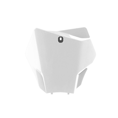Portanúmeros delantero POLISPORT blanco Gas Gas MC - motoscamaralweb.com