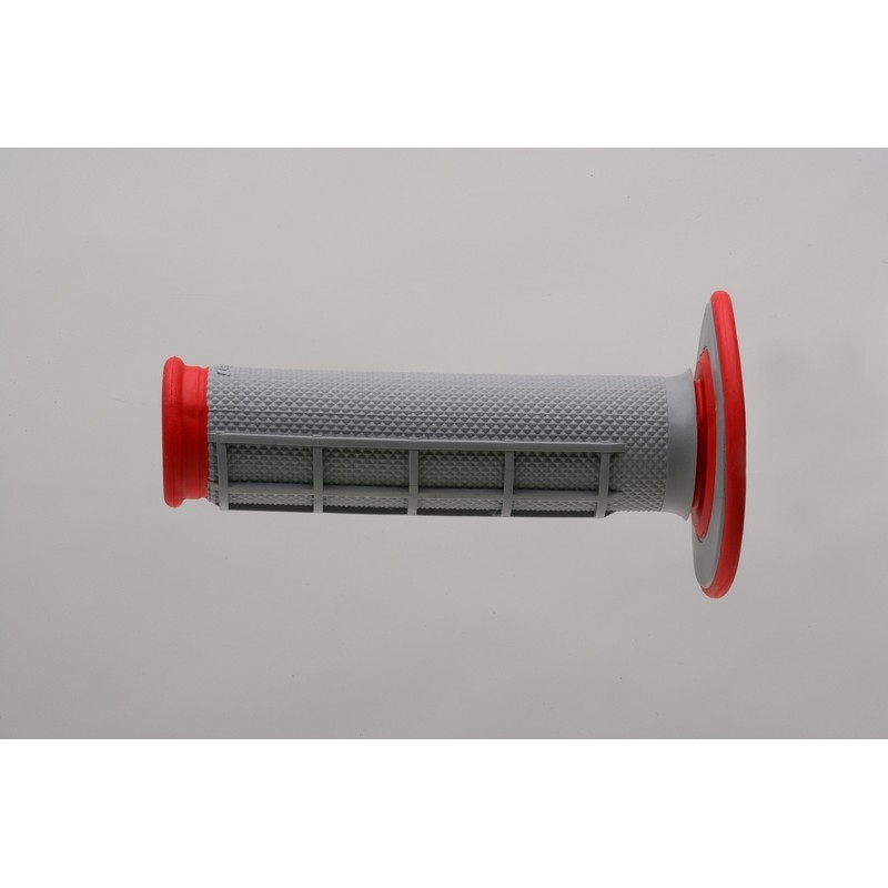 Puños Renthal Dual MX medio cuadradillo blando rojo G156- motoscamaral Puños Renthal Dual MX medio cuadradillo blando rojo G156- motoscamaral