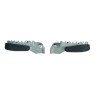 Protectores UFO para estriberas supermotard HUSQVARNA color negro - motoscamaralweb.com