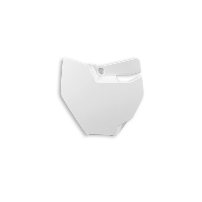 Portanúmeros delantero UFO blanco Gas Gas MC 65 - motoscamaralweb.com Portanúmeros delantero UFO blanco Gas Gas MC 65 - motoscamaralweb.com