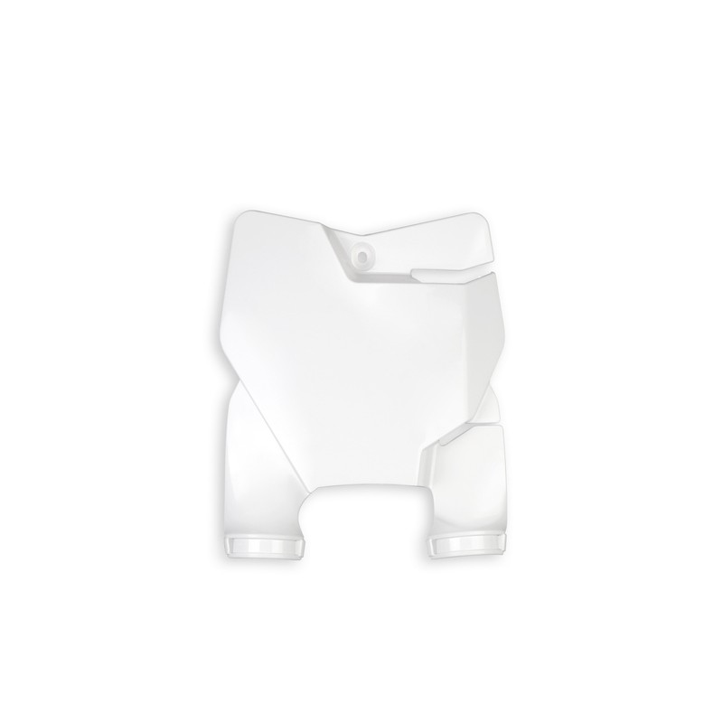 Portanúmeros delantero UFO blanco Gas Gas MC 65 - motoscamaralweb.com Portanúmeros delantero UFO blanco Gas Gas MC 65 - motoscamaralweb.com