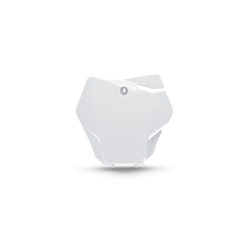 Portanúmeros delantero UFO blanco Gas Gas MC - motoscamaralweb.com