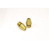 Contrapesos roscados de manillar GILLES TOOLING dorado M18x1.5 mm - motoscamaralweb.com