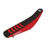 Funda de asiento Blackbird Doble agarre 3 Honda negro/rojo 1134H - motoscamaralweb.com