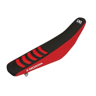 Funda de asiento Blackbird Doble agarre 3 Honda negro/rojo 1147H - motoscamaralweb.com