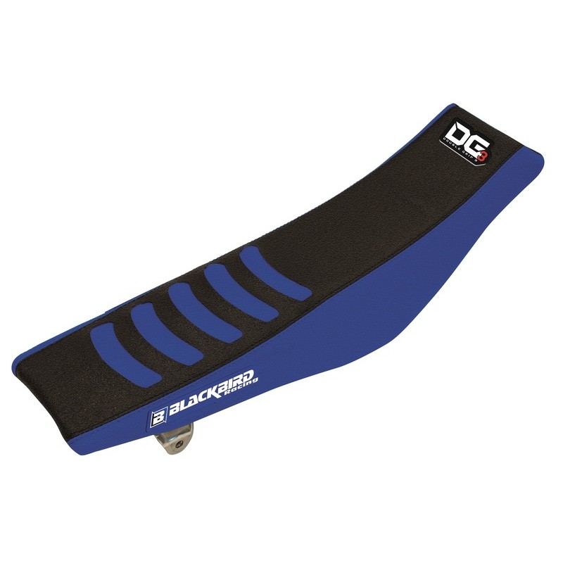Funda de asiento Blackbird Doble agarre 3 Yamaha negro/azul 1232H - motoscamaralweb.com Funda de asiento Blackbird Doble agarre 3 Yamaha negro/azul 1232H - motoscamaralweb.com