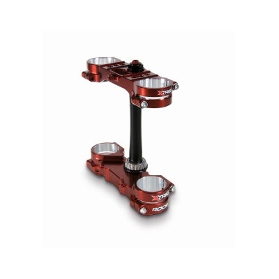 XTRIG ROCS Pro Triple Clamp Offset 18.5/21.5mm Suzuki RM-Z250 - motoscamaralweb.com