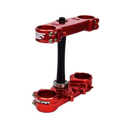 Tija SCAR offset 22mm - Rojo - motoscamaralweb.com