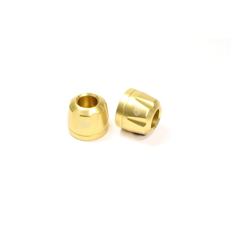 Contrapesos de manillar GILLES TOOLING dorado - motoscamaralweb.com Contrapesos de manillar GILLES TOOLING dorado - motoscamaralweb.com