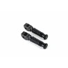 Estriberas deportivas GILLES TOOLING para pasajero. negro - motoscamaralweb.com