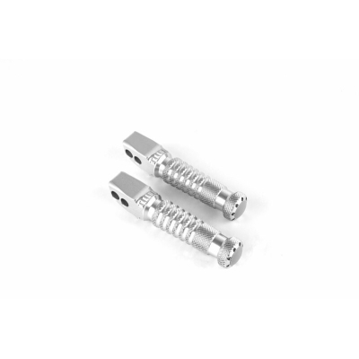 Estriberas deportivas Gilles Tooling para piloto. plata - motoscamaralweb.com