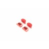 Embellecedores estriberas GILLES TOOLING VCR38. rojo - motoscamaralweb.com