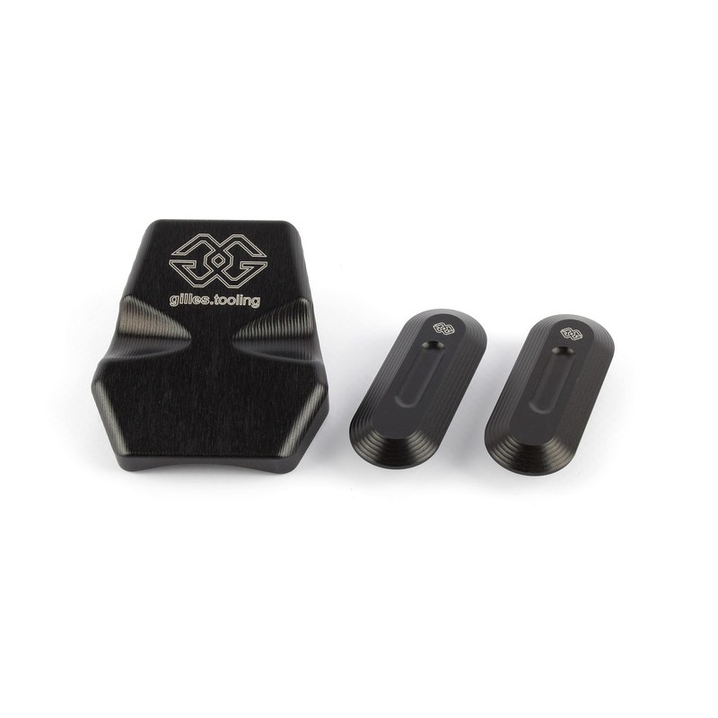 Kit de tapas para circuito Gilles Tooling (retrovisores + guardabarros). negro - motoscamaralweb.com Kit de tapas para circuito Gilles Tooling (retrovisores + guardabarros). negro - motoscamaralweb.com