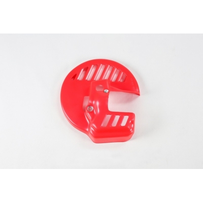 Protector de disco de freno delantero UFO. rojo - motoscamaralweb.com