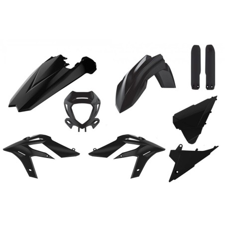 Kit de plástica POLISPORT negro Beta X-Trainer - motoscamaralweb.com