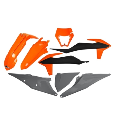 Kit plástica UFO original (2021) KTM EXC/EXC-F - motoscamaralweb.com