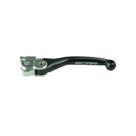 Maneta de embrague plegable SCAR - Negro - motoscamaralweb.com
