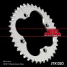 Corona JT Aluminio negro JT 1350 con 39 dientes - motoscamaralweb.com
