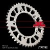 Corona JT Aluminio negro JT 1792 con 43 dientes - motoscamaralweb.com