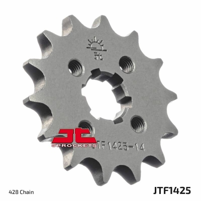 Piñón JT 1425 con 14 dientes - motoscamaralweb.com