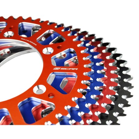 Corona de aluminio SCAR ultraligera autolimpiable - 520 - motoscamaralweb.com