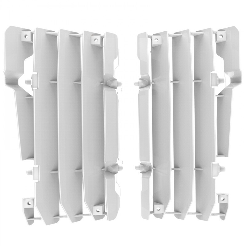 Aletines de radiador POLISPORT blanco Beta RR - motoscamaralweb.com Aletines de radiador POLISPORT blanco Beta RR - motoscamaralweb.com