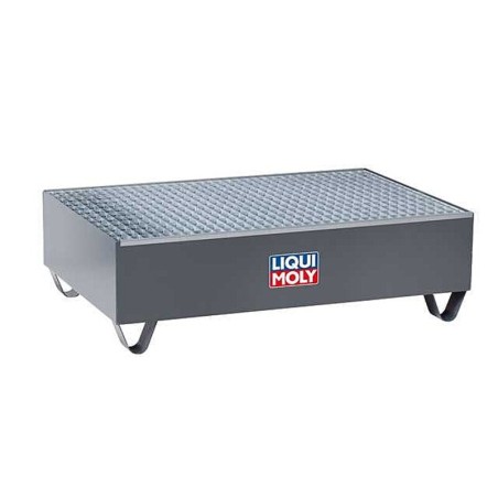 Bandeja Liqui Moly recolectora de aceite usado para hasta 2 barriles de 205L - motoscamaralweb.com