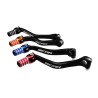 Pedal de cambio SCAR - Negro / Puntera azul - motoscamaralweb.com