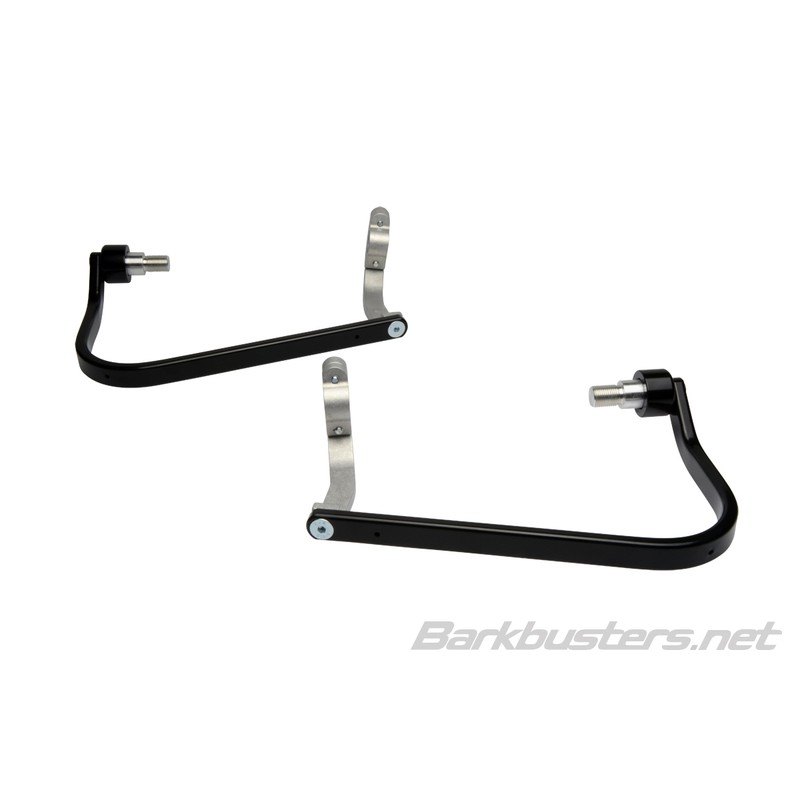 Soportes de aluminio Barkbusters Fijación de doble anclaje Color negro - motoscamaralweb.com