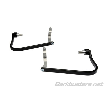 Soportes de aluminio Barkbusters Fijación de doble anclaje Color negro - motoscamaralweb.com
