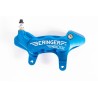 Pinza de freno de 6 pistones Aerotec® Izquierda. Color AZUL. (H15ABL) - motoscamaralweb.com