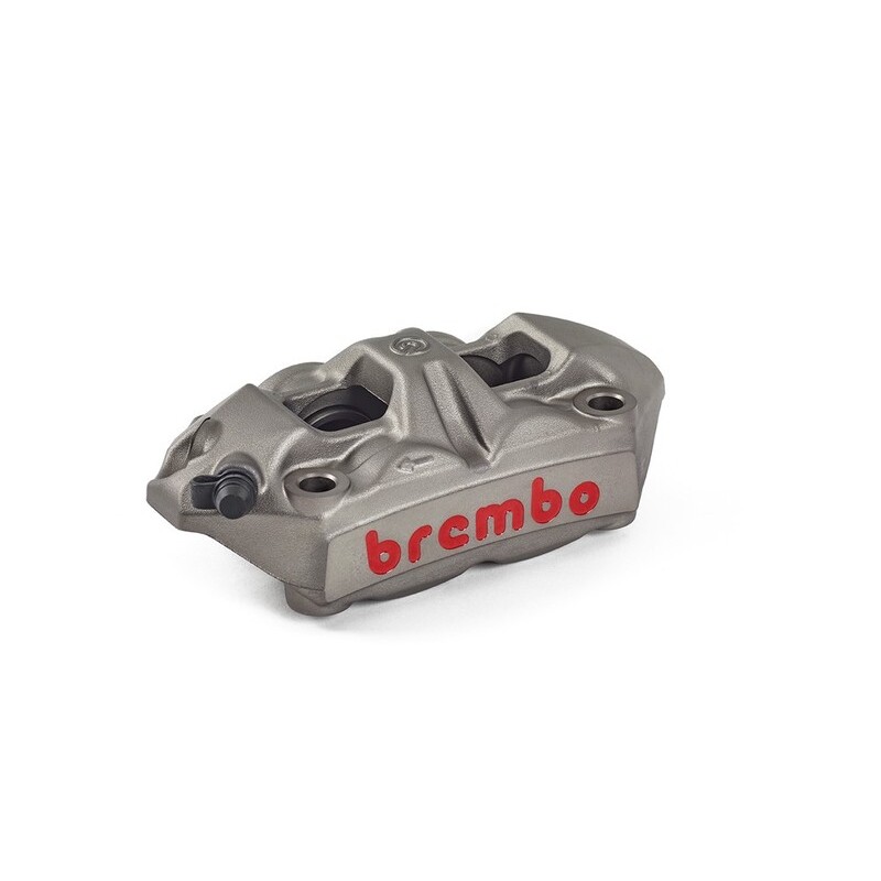 Pinza de freno BREMBO M4 delantero derecho titatnioØ34mm - motoscamaralweb.com Pinza de freno BREMBO M4 delantero derecho titatnioØ34mm - motoscamaralweb.com