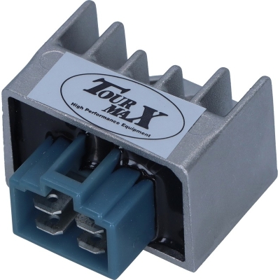 Regulador TOURMAX RGU-230 12V 8A - 4 Conectores - motoscamaralweb.com