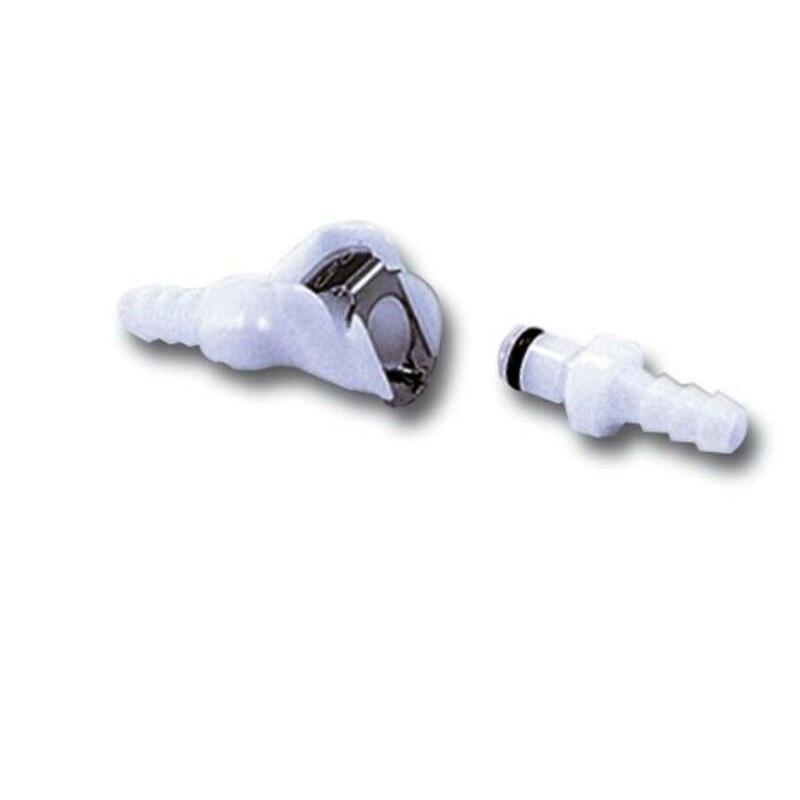 Conexión rápida bloqueo doble blanco MONTION PRO Ø6mm - motoscamaralweb.com Conexión rápida bloqueo doble blanco MONTION PRO Ø6mm - motoscamaralweb.com