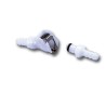Conexión rápida bloqueo doble blanco MONTION PRO Ø6mm - motoscamaralweb.com