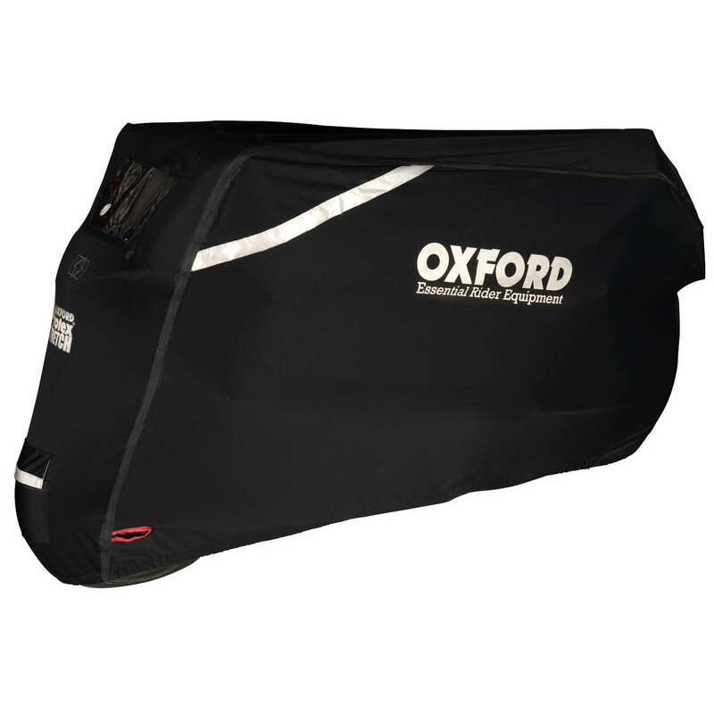Funda cubremoto para exterior OXFORD Protex Stretch - Moto / Scooter - Negro - M - motoscamaralweb.com Funda cubremoto para exterior OXFORD Protex Stretch - Moto / Scooter - Negro - M - motoscamaralweb.com