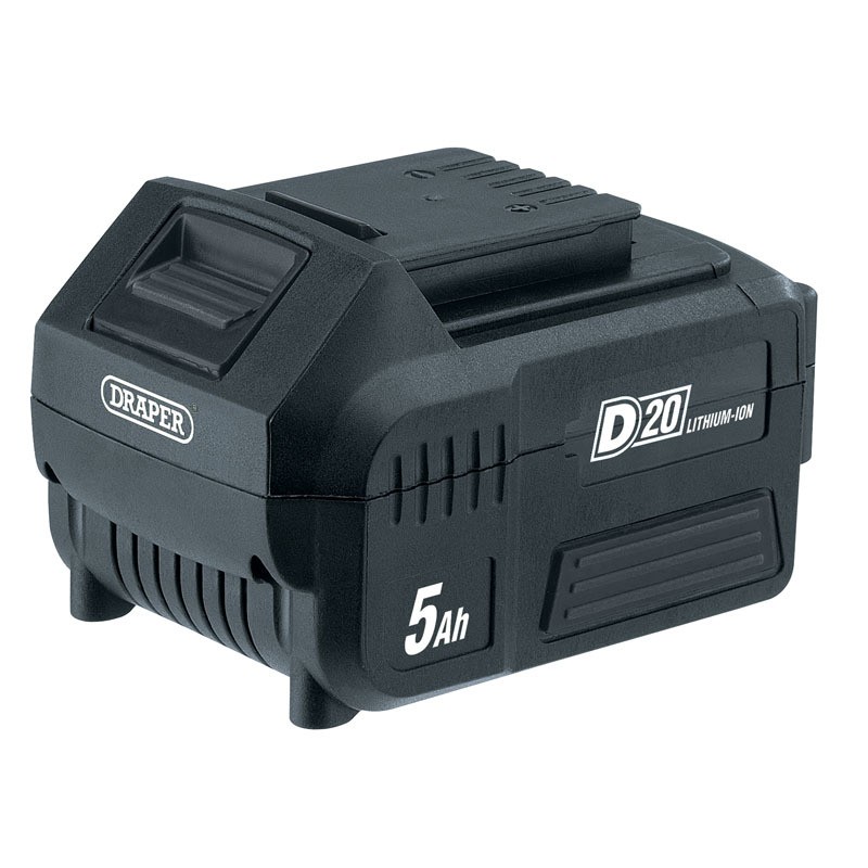 Batería de iones de litio DRAPER D20 20V 5.0Ah - motoscamaralweb.com Batería de iones de litio DRAPER D20 20V 5.0Ah - motoscamaralweb.com