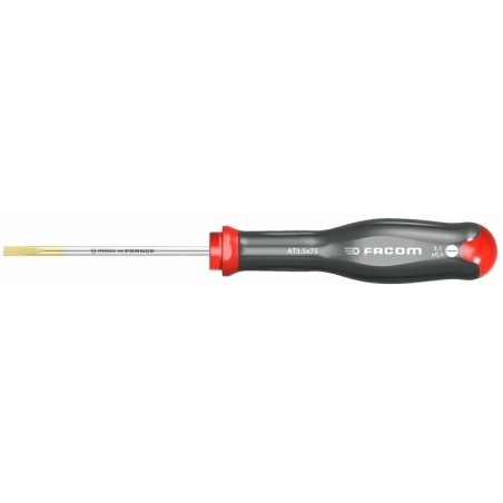 Destornillador plano FACOM Protwist® 3.5x75 - motoscamaralweb.com