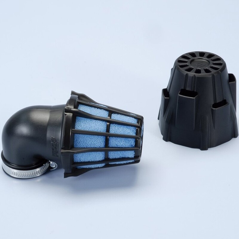 Filtro de potencia (air box) Polini. de plástico. curva 90. Ø32 (203.0093) - motoscamaralweb.com Filtro de potencia (air box) Polini. de plástico. curva 90. Ø32 (203.0093) - motoscamaralweb.com