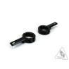Soporte al chasis/defensas para luces Denali Ø32-38mm Color negro - motoscamaralweb.com