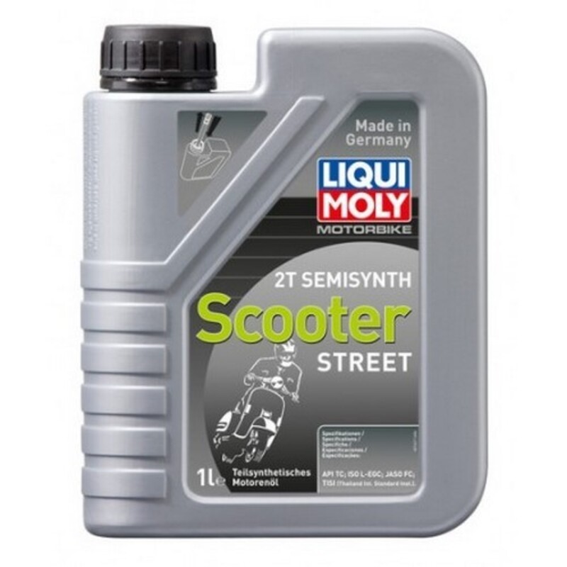Botella de 1L aceite Liqui Moly 2T Semi-sintético mezcla Scooter - motoscamaralweb.com Botella de 1L aceite Liqui Moly 2T Semi-sintético mezcla Scooter - motoscamaralweb.com