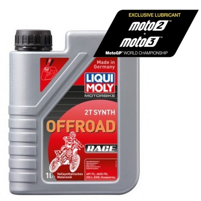 Botella de 1L aceite Liqui Moly 100% sintético 2T Off road - motoscamaralweb.com Botella de 1L aceite Liqui Moly 100% sintético 2T Off road - motoscamaralweb.com