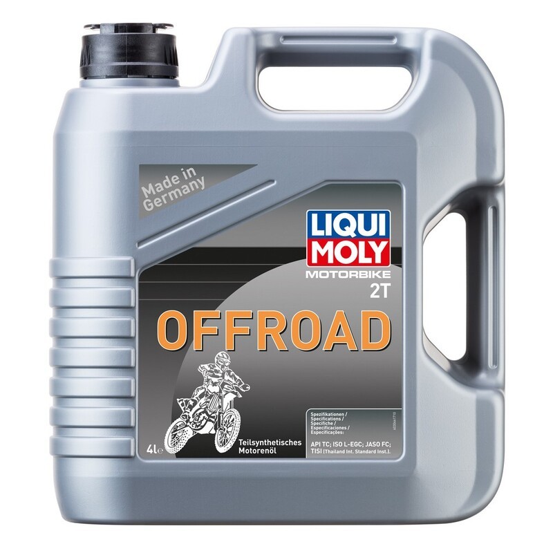 Garrafa 4L de aceite Liqui Moly 2T OFFROAD - motoscamaralweb.com Garrafa 4L de aceite Liqui Moly 2T OFFROAD - motoscamaralweb.com