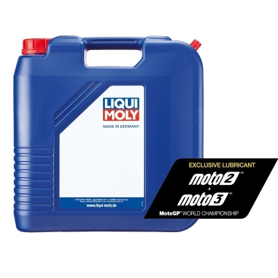Garrafa 20L aceite Liqui Moly 100% Sintético 10W-50 Street Race - motoscamaralweb.com