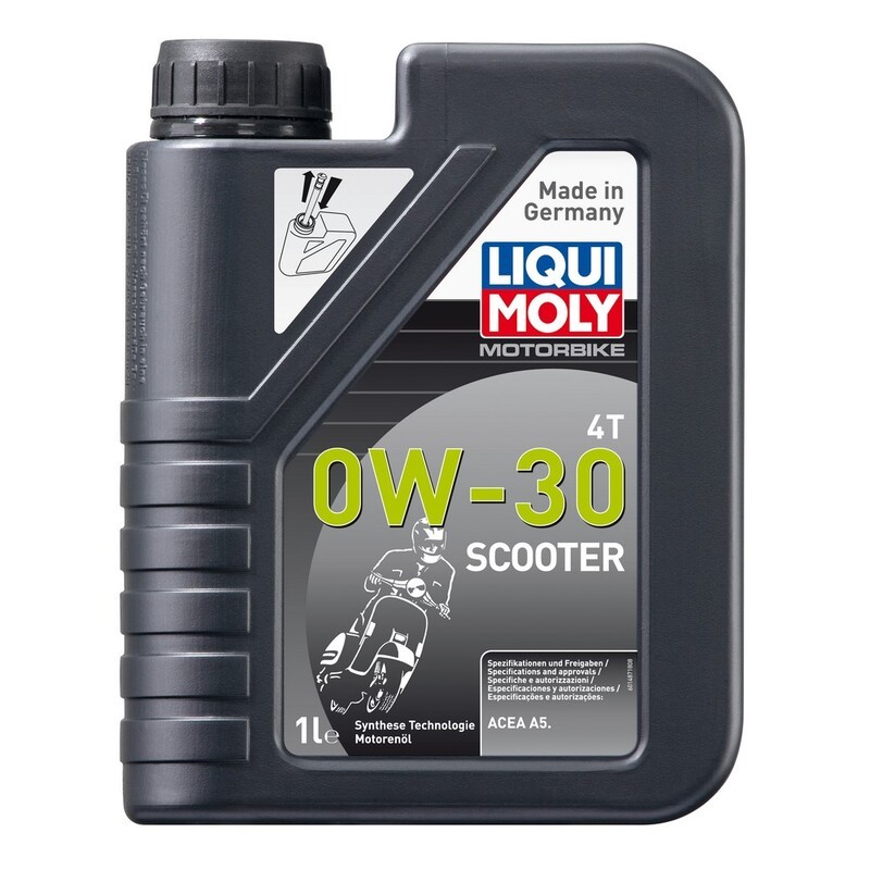 Bote 1L de aceite Liqui Moly HC sintético Scooter Vespa 0W-30 - motoscamaralweb.com Bote 1L de aceite Liqui Moly HC sintético Scooter Vespa 0W-30 - motoscamaralweb.com