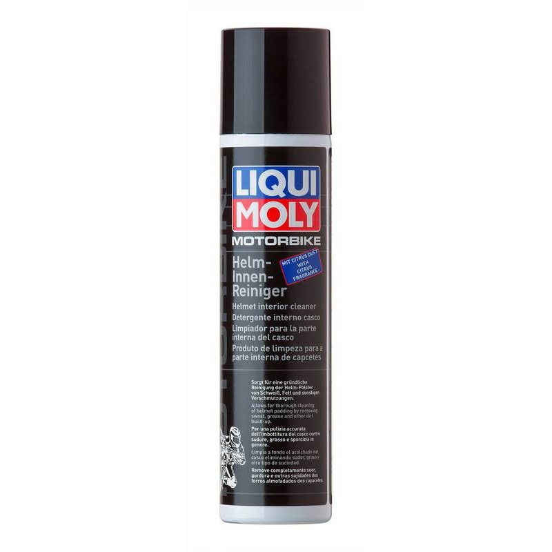 Espuma limpiador interior casco antibacteriano Liqui Moly Spray 300ml - motoscamaralweb.com Espuma limpiador interior casco antibacteriano Liqui Moly Spray 300ml - motoscamaralweb.com