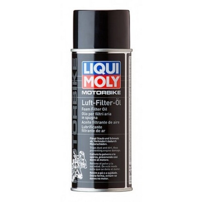 Lubricante para filtros de aire LIQUI MOLY - Spray 400ml - motoscamaralweb.com Lubricante para filtros de aire LIQUI MOLY - Spray 400ml - motoscamaralweb.com