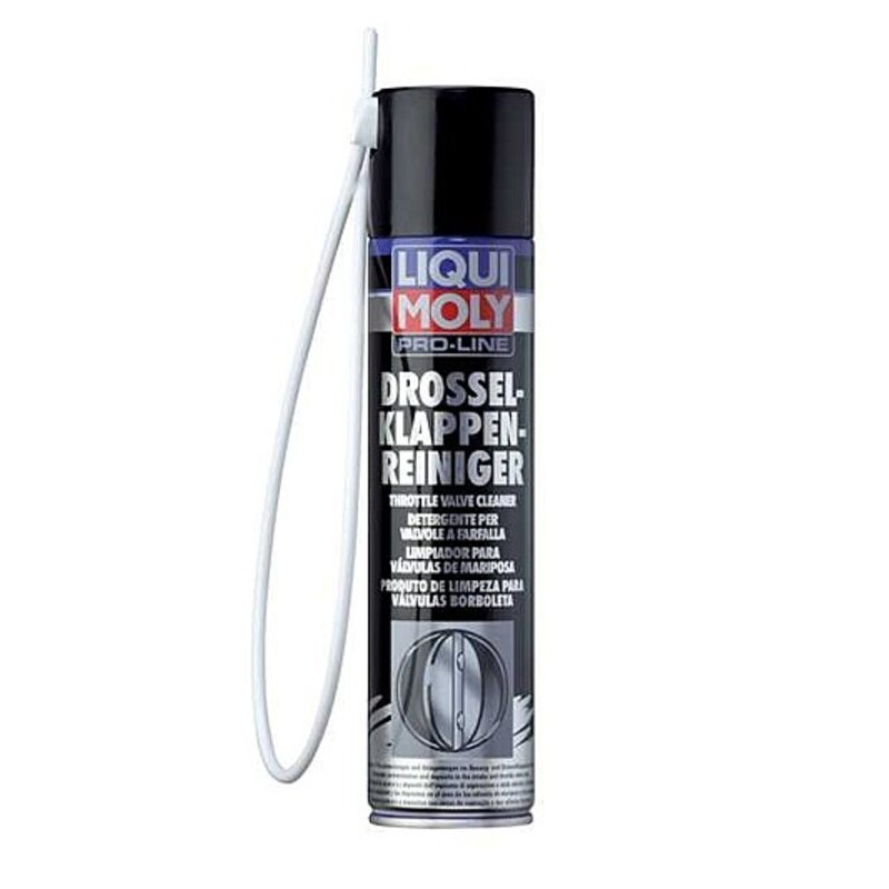 Limpiador de sistemas de inyección. válvulas y mariposas LIQUI MOLY Pro Line - Spray 400ml - motoscamaralweb.com Limpiador de sistemas de inyección. válvulas y mariposas LIQUI MOLY Pro Line - Spray 400ml - motoscamaralweb.com